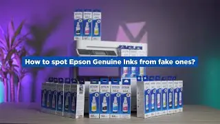 Как отличить оригинальные чернила Epson от поддельных?