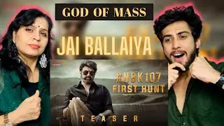 NBK 107 First Hunt Teaser Reaction| Nandamuri Balakrishna | Shruti Hassan | Gopichand Malineni