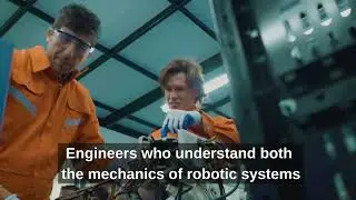 graphic video for 3 job robotics engineer   English