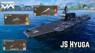 JS Hyuga - New Battlepass Ship Full Review & Gameplay 🔥 Modern Warships