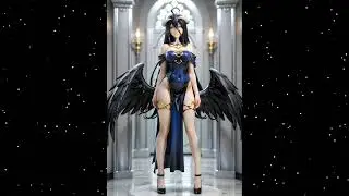 🌸💥 Albedo from Overlord 💖 Discover Her Aesthetic Beauty!