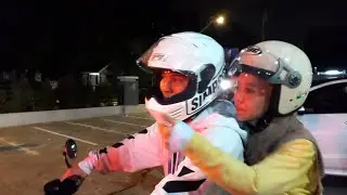 Duh Bahagianya Lihat Leslar Pulang Bareng Naik Motor