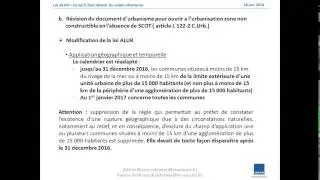 Loi ALUR : ce qu'il faut retenir du volet urbanisme