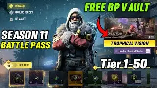 Buying Siren Song Season 11 Battle Pass + Free BP Vault Codm 2023 Trophical Vision