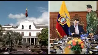 Presidente Daniel Novoa lidera reunión de Bloque de Seguridad