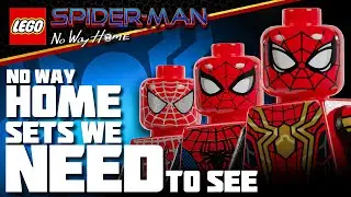 The LEGO Spiderman No Way Home Sets We NEED To See!