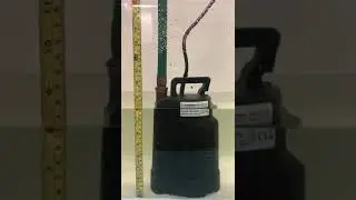 Schraiberpump THP - Real Time -  Sump Pump for Garden Hose Attachment