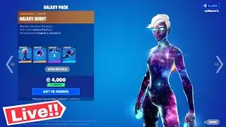 🔴 GALAXY SCOUT FORTNITE ITEM SHOP *LIVE* Today! (Fortnite OG)