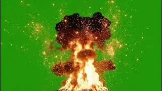 Dynamic Fire Effects: No Copyright Green Screen for Epic VFX Videos