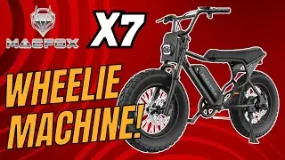 Macfox X7 Fat Tire Ebike - Urban Wheelie Machine