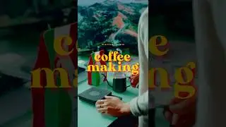 Manual brew coffee making V60 with cinematic style. #afilmbyakbaralaziz #coffee #film #manualbrew