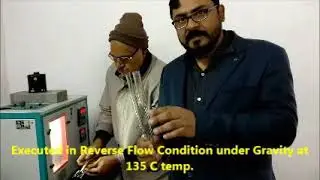 Kinematic viscosity of bitumen