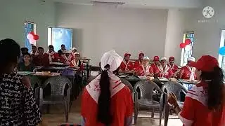 youth redcross clapping