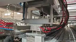 Geogrid Line with 2 times production capacity for Polyester Fiber geogrid, PET geogrid, PP geogrid