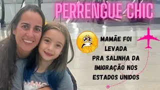MAM&Atilde;E FOI LEVADA PRA SALINHA DE IMIGRA&Ccedil;&Atilde;O #imigra&ccedil;&atilde;oeua #arearestrita #perrengue #perrenguechic
