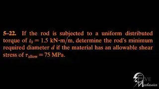 Problem 5-22/5-23/5-24/ Engineering Mechanics Materials