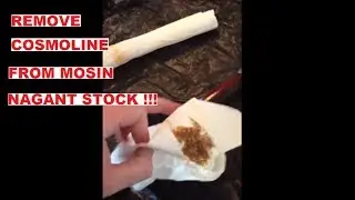 EASY cosmoline removal - Mosin Nagant 7.62x54R