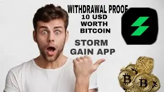 STORMGAIN WITHDRAWAL PROOF | APP REVIEW | TRICKS AND TIPS . #cryptocurrency #stromgain#tamilancrypto