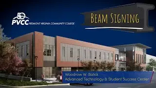 PVCC Bolick Center Beam Signing