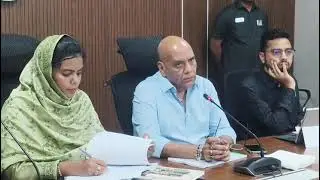 మొంథా తుఫాన్ దృష్ట్యా  జిల్లా పరిస్థితులపై సమీక్షించుటకు విచ్చేసిన ప్రత్యేక ప్రధాన కార్యదర్శి..