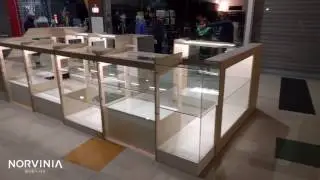 Stand comercial Norvinia &icirc;n Coresi Mall Brașov