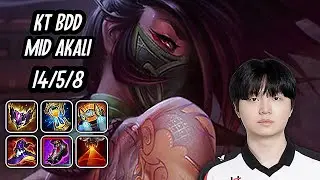 KT Bdd Mid Akali SoloQ Replay 20250929