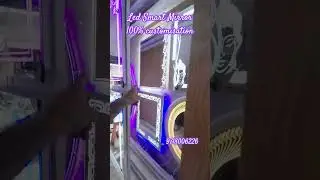Led Smart Mirror with customisation best quality Saint Gobain safe delivery across India #mirror