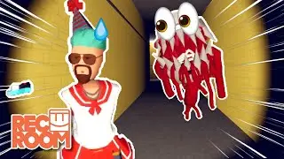 Trying to Escape the Backrooms | Funny moments in Rec Room