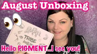 Tribe Beauty Box August Unboxing 💙 Holy Pigmentation!!