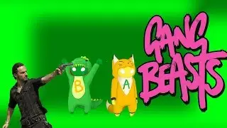 RICK GRIMES vs DINOSAURS | Gang Beasts Funny Moments
