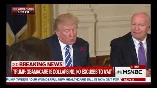 Trump: 'Proud to Support' House GOP Obamacare Replacement Plan