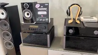 Luxman L-550AXII & bowers & wilkins 707 s3 Very big sound from small speakers