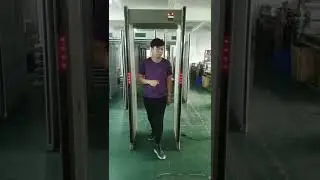 XLD-G 33 ZONES Door Frame Walk Through Metal Detector Gate