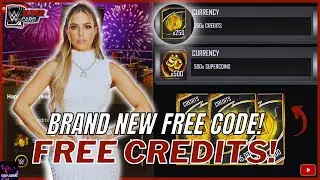 BRAND NEW CODE FOR FREE CREDITS! WWE Supercard