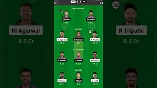 SRH vs RR IPL मैच टीम ll dream 11 ll my 11 सरकल #youtubeshorts #reels #viral #video