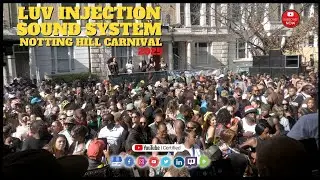 Notting Hill Carnival 2025: Luv Injection Sound System Live Dancehall Reggae Music