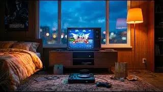 Sega Genesis Night 🌧️ Sonic the Hedgehog  Lofi [Blue Hour Rain]