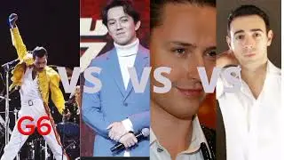 Freddie Mercury Vs Dimash Vs Vitas Vs Nicola Sedda Vocal Battle (F0-A9)