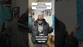 Vergleich von Werkstatt-Klickfliesen: Deutschland vs.China. Komplettes Video gibt's auf meinem Kanal