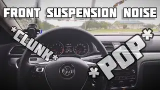 Стук/щелчок в передней части подвески Volkswagen - СВОДИТ МЕНЯ С УМА - Втулки подрамника? Устране...