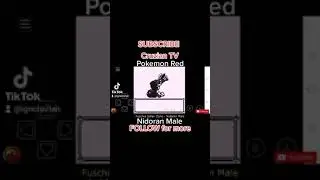 225 Pokemon Red - Nidoran Male l @cruziantv9451