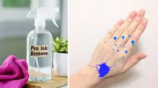 Remove fountain pen ink from hands and skin - 5-Minute Bright