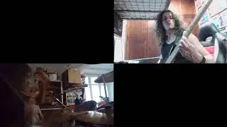 Playing Manowar's Demon's Whip with Mr Frank Scuderi