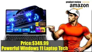 Buy 15.6 inch Laptop Computer,Windows 11 Laptop with Intel N95 Processor, 16GB DDR4,512GB SSD,1080P