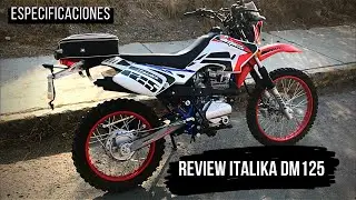 Todo lo que debes saber de la ITALIKA DM125 especificaciones