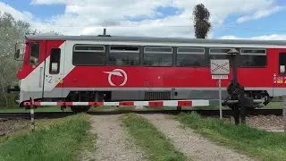 Železničné priecestie / Železniční přejezd Oslany - SP2347 - 20.4.2025