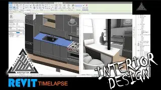 Revit Speed Modeling (Timelapse)_Revit Interior Design