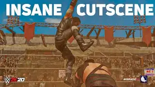 The Epic Cutscenes in WWE 2K20 latest downloadable content