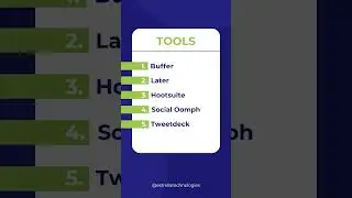 Best 5 Free tools for Schedule Social Media Post #estrellatechnologies