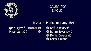 52.V&Scaron;M LOZNA- MURIĆ COMPANY  5:4  (highlights)
